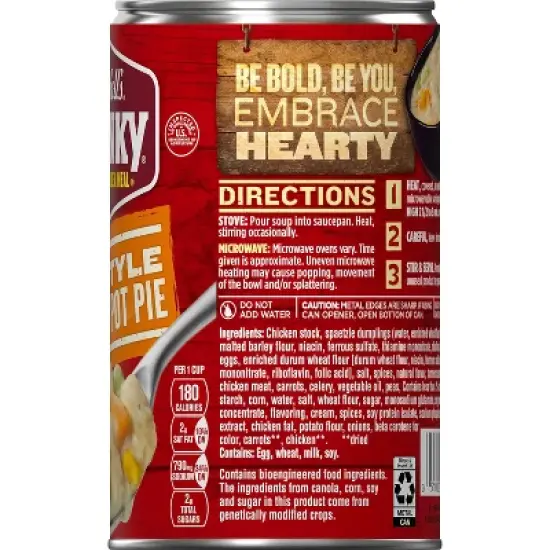 Campbell's Chunky Pub-Style Chicken Pot Pie Soup - 18.8oz image {11}