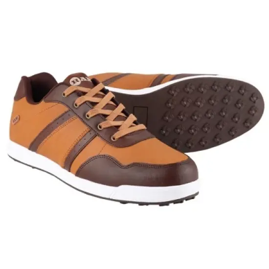 Ram FX Comfort Mens Waterproof Golf Shoes Brown image {5}