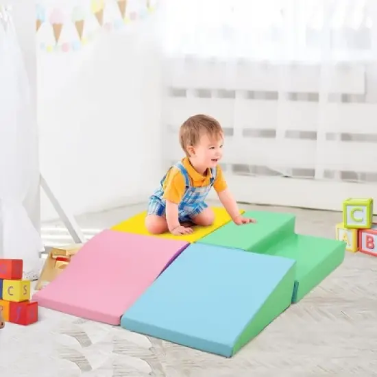 Toddler Climbing Blocks Indoor Climbing Blocks Soft Climbing Blocks Foam Climbing Blocks for Toddlers and Preschoolers image {3}