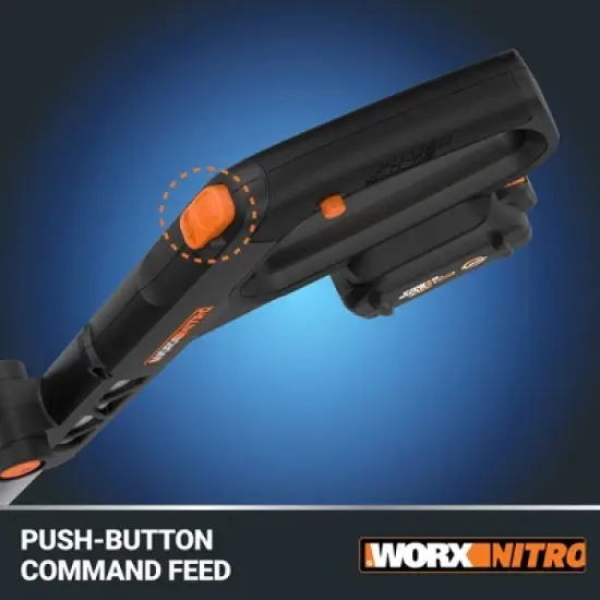Worx Nitro WG173.9 20V Brushless 13&rdquo; Cordless String Trimmer (Battery & Charger Not Included) image {5}