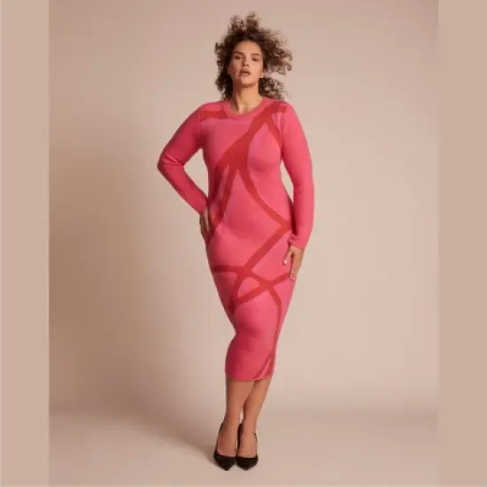 11 Honor&eacute; Collection Women's Midi Sweater Dress image {1}