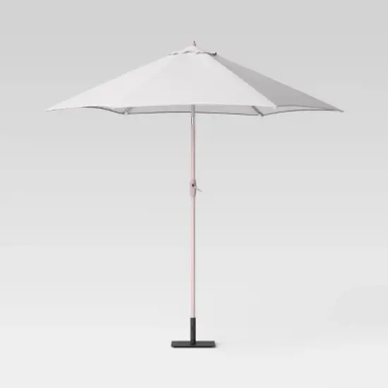 9'x9' Market Patio Umbrella - Light Wood Pole - Threshold&trade; image {21}