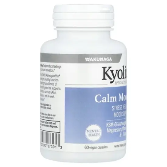 Kyolic Specialty Series, Calm Mood, 60 Vegan Capsules image {3}