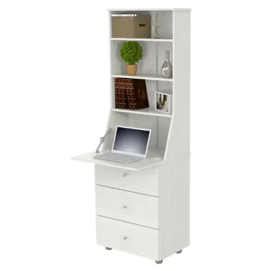 Computer Credenza Workenter Washed Oak - Inval image {6}