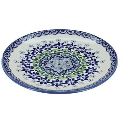 Blue Rose Polish Pottery Manufaktura Dessert Plate image {8}