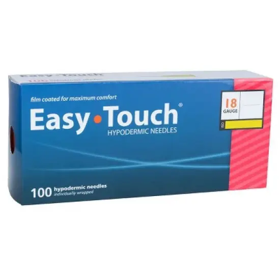 Easytouch Hypo Needle 18G X 1", 100 Count image {3}