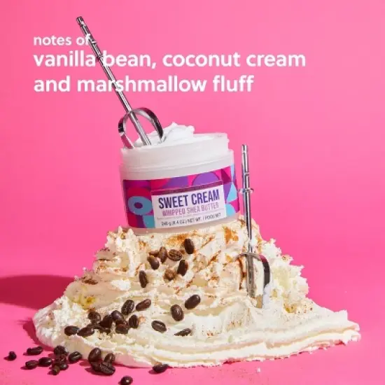 Tree Hut Sweet Cream Whipped Body Butter Vanilla, Honey, Almond & Coconut - 8.4oz image {3}