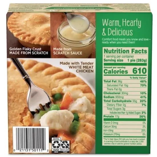Marie Callender's Frozen Chicken Pot Pie - 10oz image {3}