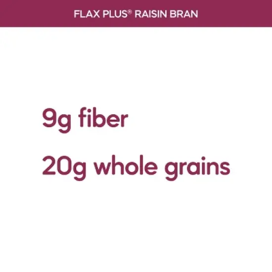 Nature's Path Organic Flax Plus Raisins Cereal 12pk/168oz image {4}