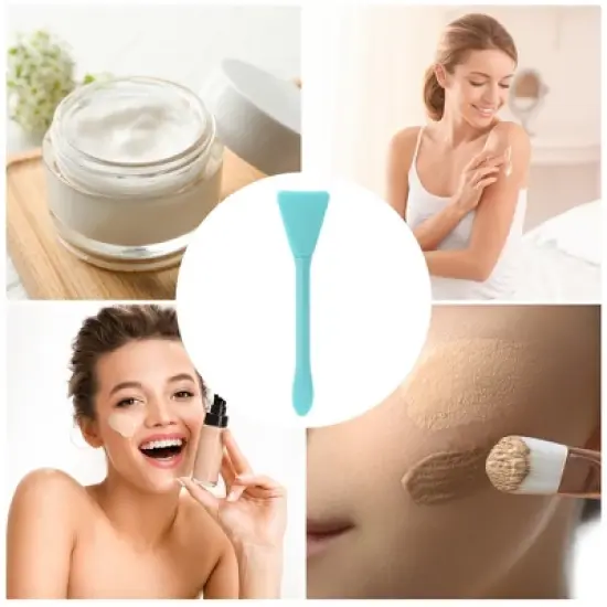 Unique Bargains Multifunctional Facial Mask Brush 2 Pcs image {4}