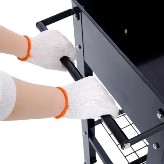 Dexmalle Mobile Metal Planter Garden Bed for Backyard image {7}