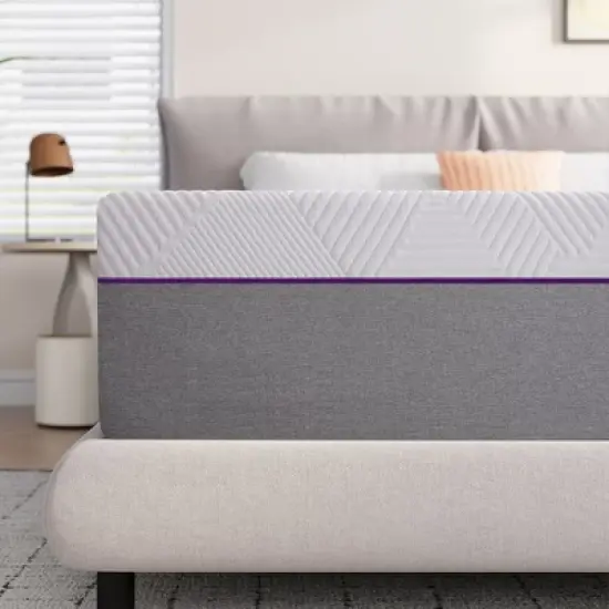 Twolike 10 Inch Comfort Memory Foam Mattress with Breathable & Removable Cover, without Fiberglass for Safer Sleep image {5}