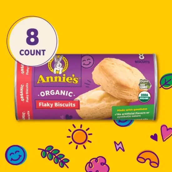 Annie's Organic Flaky Biscuits - 16oz/8ct image {5}