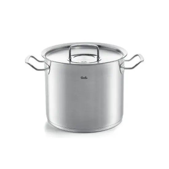 Fissler Original-Profi Collection Stainless Steel Tall Stock Pot with Lid image {9}