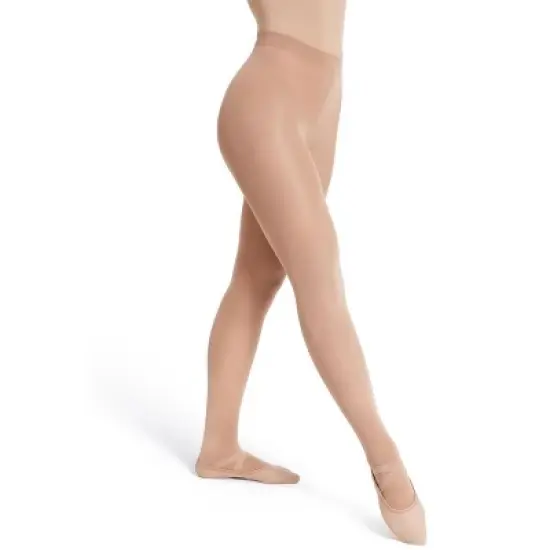 Capezio Women's Ultra Soft Self Knit Waistband Transition Tight image {18}