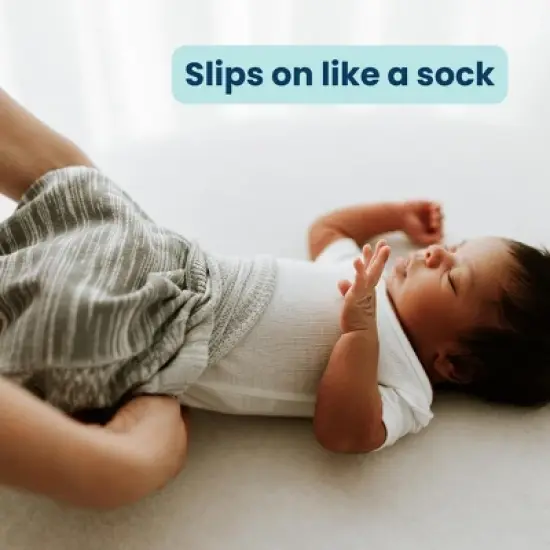 Swaddelini Grey Swaddle Sleep Sack image {1}