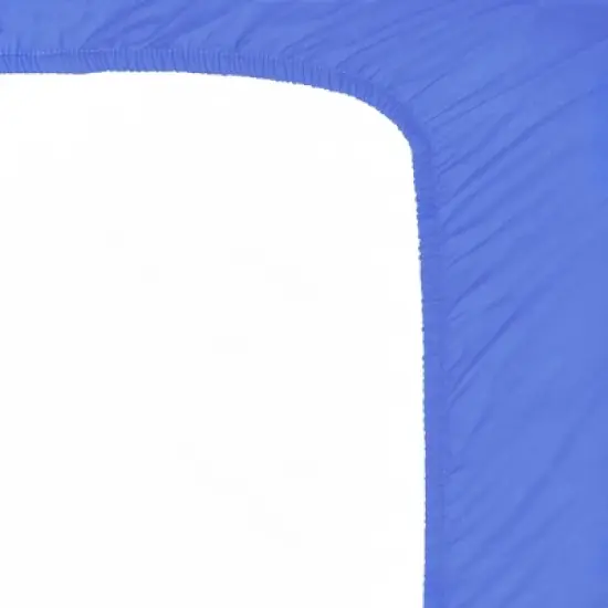 Everyday Kids 2-Pack Pack 'n Play Sheets, 100% Cotton, Jungle Sports & Blue, Soft Fitted Sheets for Portable Crib, Playpen, or Mini Crib image {8}