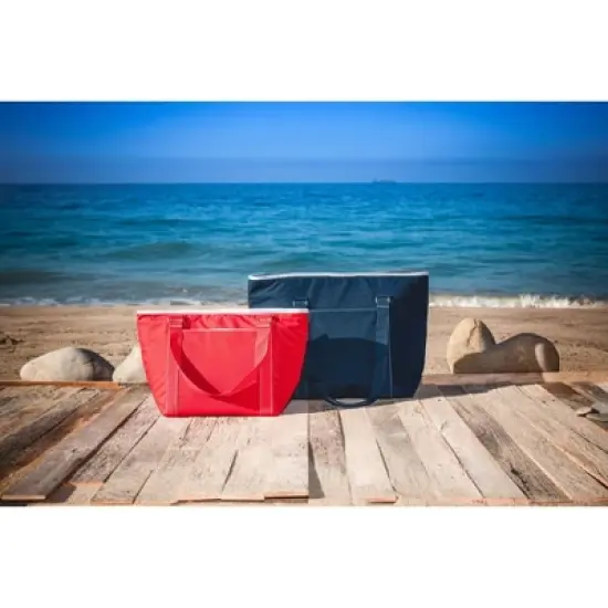 Picnic Time Tahoe 22qt Tote Cooler Bag - Navy Blue image {6}