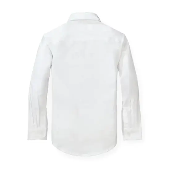 Hope & Henry Boys' Classic Oxford Button Down Shirt, Toddler image {3}
