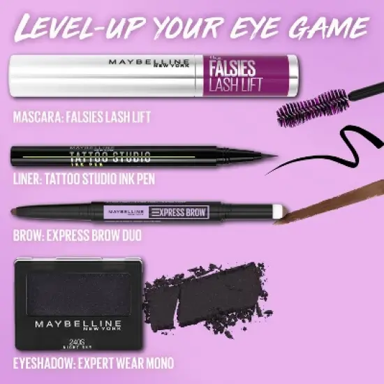 Maybelline Falsies Lash Lift Volumizing and Lengthening Mascara image {4}