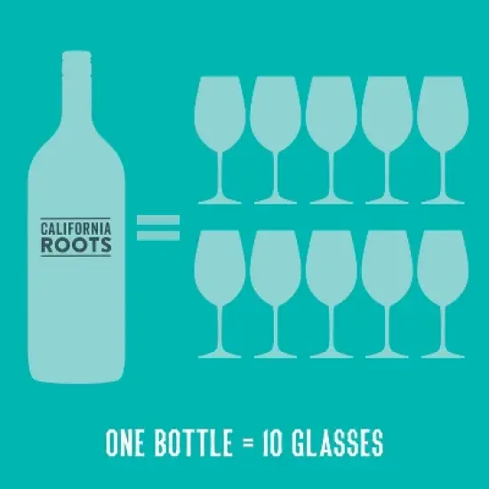 Moscato White Wine - 1.5L Bottle - California Roots&trade; image {4}