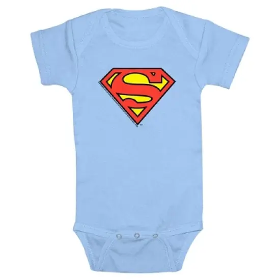 Infant's Superman Original Logo Onesie image {2}