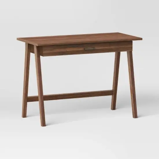 Paulo Wood Writing Desk with Drawer - Threshold&trade; image {9}