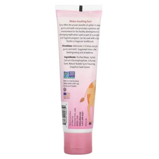 Spry Kid's Tooth Gel With Xylitol - 2 oz image {1}