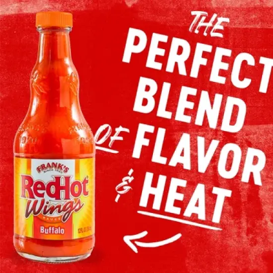 Frank's RedHot Buffalo Wings Hot Sauce  - 12 fl oz image {12}