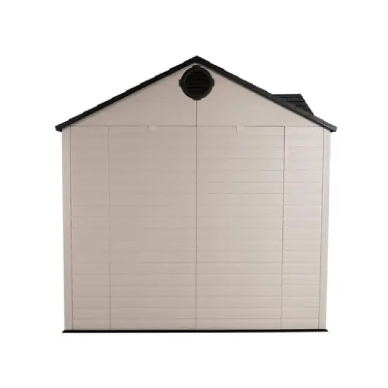 Lifetime 10' x 8' Outdoor Storage Shed Desert Sand: Secure, UV-Protected, Weather-Resistant image {1}