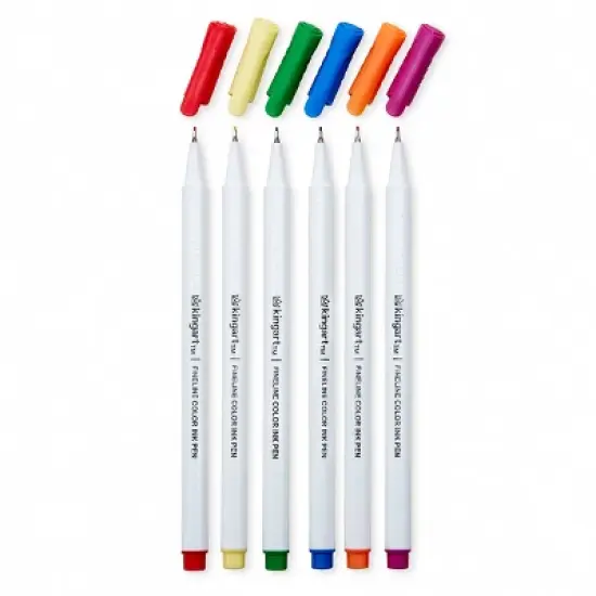 KINGART Fine Line Pens 24 Colors image {6}