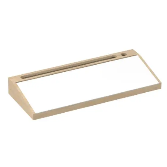 North Desktop Wipe Board Organizer: Bamboo Desk Accessories & Tool Holder image {3}