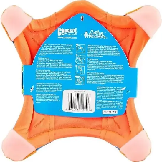 Chuckit Flying Assorted Colors Squirrel Toss Dog Toy - Small/Petit image {2}