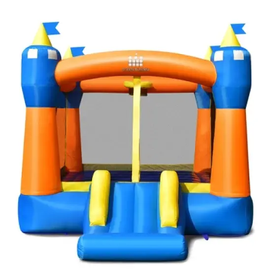 Costway Inflatable Bounce House Kids Magic Castle w/ Large Jumping Area Without Blower image {9}