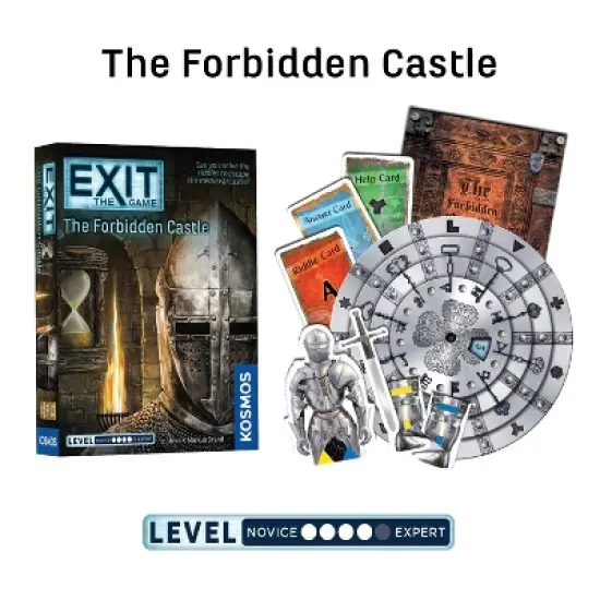 Thames & Kosmos EXIT: The Game, Season 2. Three-Pack: The Forgotten Island, The Polar Station, and The Forbidden Castle image {3}