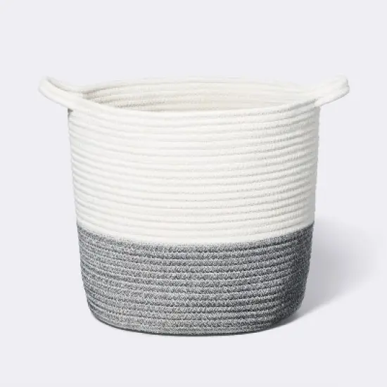 Coiled Rope Bin with Color Band - Cloud Island&trade; image {3}