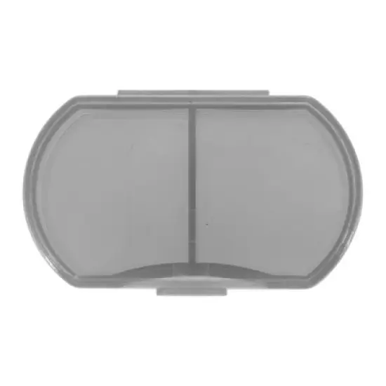 Unique Bargains 2 Grid Portable Mini Pill Case 1 Pc image {8}