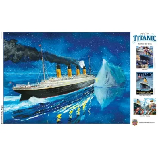MasterPieces 1000 Piece Puzzle - Titanic Fateful Night - 19.25"x26.75" image {4}