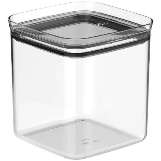 OU Airtight Food Storage Container 9.7 Cup, BPA Free, Clear Plastic Food Storage Container with Leak Proof Lid, Stackable Kitchen Organizer image {12}