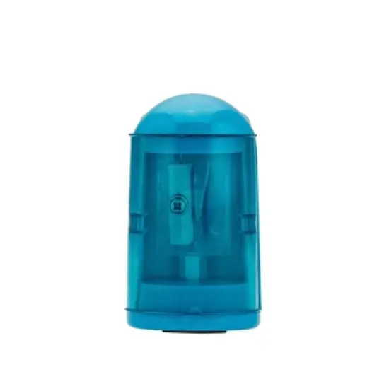 X-ACTO Buzz Battery Powered Pencil Sharpener Blue: Electric Handheld Sharpener for Kids, Requires 4 AA Batteries image {6}
