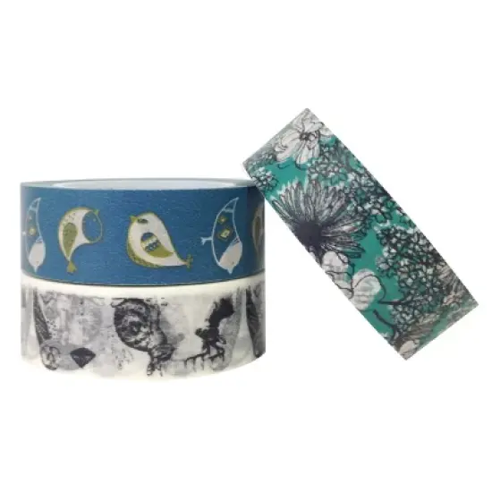 Wrapables Washi Tape (Set of 3) image {4}