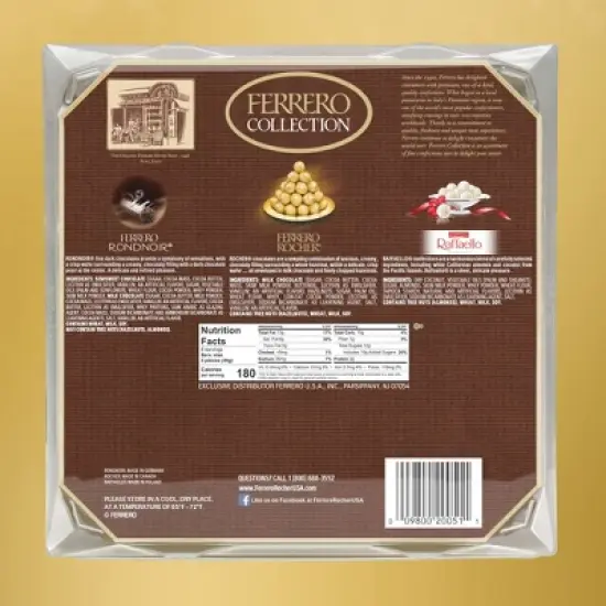 Ferrero Rocher Collection Assorted Chocolates Variety Pack - 9.1oz image {4}