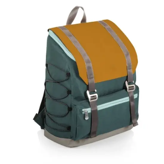 Picnic Time On The Go Traverse 34.65qt Cooler Backpack - Mustard image {2}