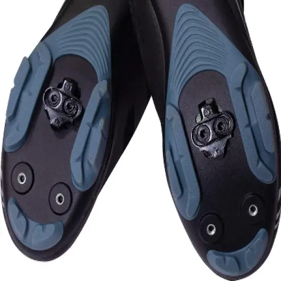 PRO BIKE TOOL 4.13" x 2.99" Replacement Bike Cleats Without Cleat Plates, Black image {1}