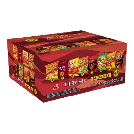 Frito-Lay Fiery Snack Mix Variety Pack - 42ct/42oz image {1}