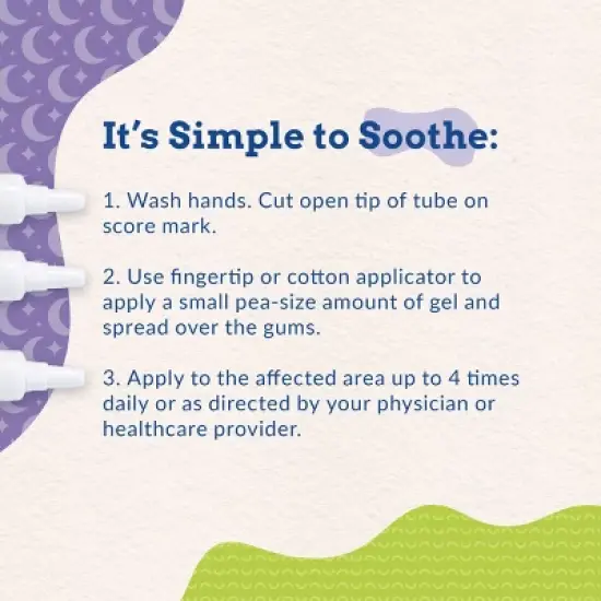 Orajel Baby Daytime & Nighttime Cooling Gels for Teething - 0.36oz image {5}