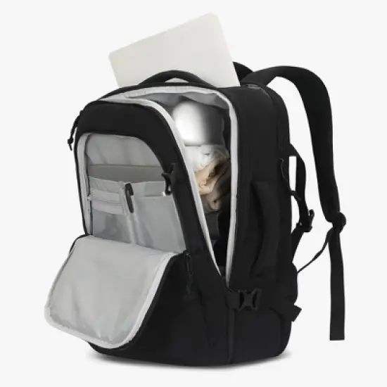 Hynes Eagle 30L Lightweight Puffy Backpack &ndash; Stylish Carry-On Travel Bag with Laptop Sleeve image {14}