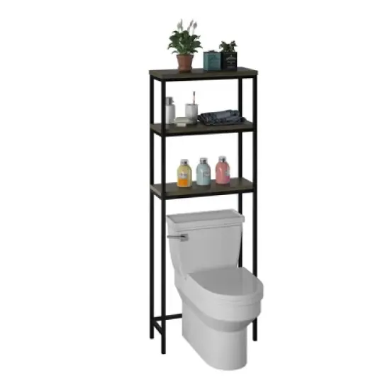 Meyers Over the Toilet Storage Cabinet Brown - Room & Joy image {3}