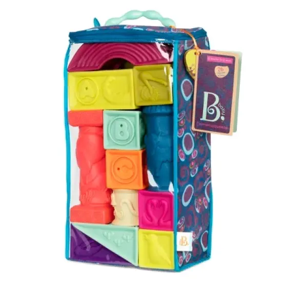 B. toys Educational Baby Blocks - Elemenosqueeze image {4}