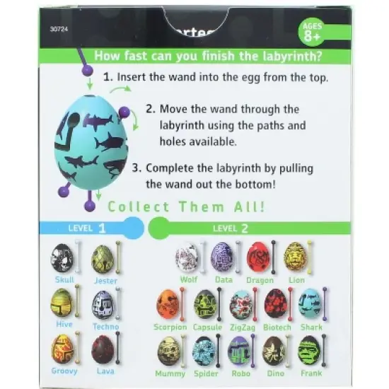 University Games Smart Egg 1-Layer Level 2 Labyrinth Puzzle | Shark image {2}